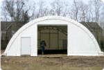 38'Wx80'Lx15'H enclosed arch shed
